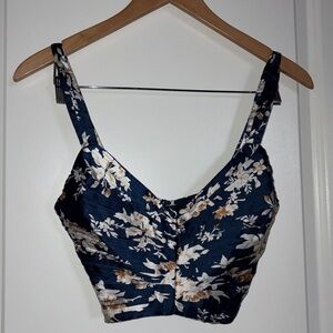 Abercrombie & Fitch Floral Crop Top